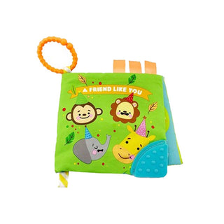 Lucky Baby Smartee Teether Cloth Book (Alphabet / Number/ Animal)