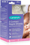 Lansinoh Contact Nipple Shield with Case (2x24mm)