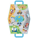 Lucky Baby Soft Pull Back Vehicle Set (4pcs + Storage bag)-3