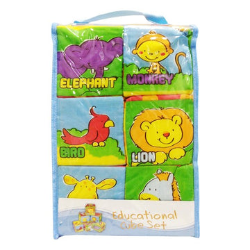 Lucky Baby 6pcs Soft Block Set - 0