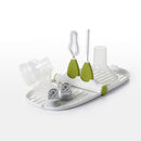 OXO Tot Breast Pump Parts Drying Rack With Detail Brushes (Green)-6