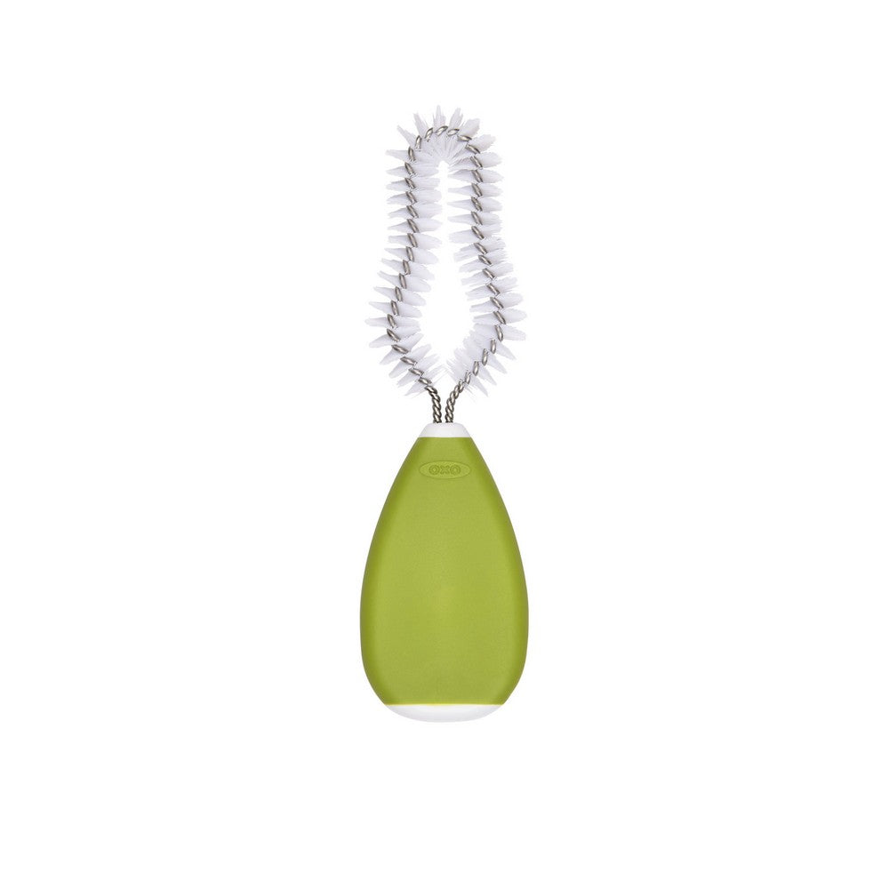 OXO Tot Breast Pump Parts Drying Rack With Detail Brushes (Green)