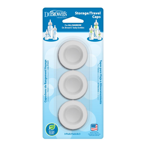 Dr. Brown’s™ Narrow Bottle Storage Travel Cap -3 Pack