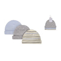 Hudson Baby 3pcs Cap Set (0-6M)