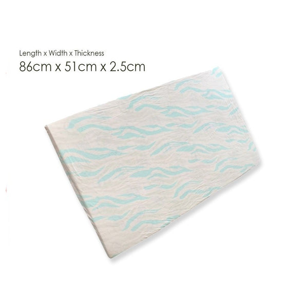 Little Zebra Baby Bassinet Mattress With Optional Soft Bamboo Cover