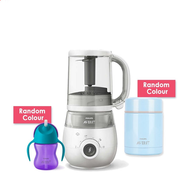 Philips Avent 4 in 1 Food Maker Weaning Bundle Set (Promo)