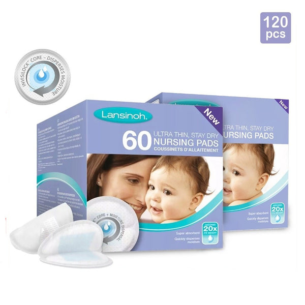 Lansinoh Disposable Nursing Pads (60 Count)- PROMO (EXP MAY25)