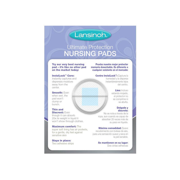 Lansinoh Disposable Nursing Pads (60 Count)x 2 packs/4 packs