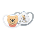 NUK Disney Space Silicone Soother - Disney Winnie the Pooh (0-6M / 6-18M)-2