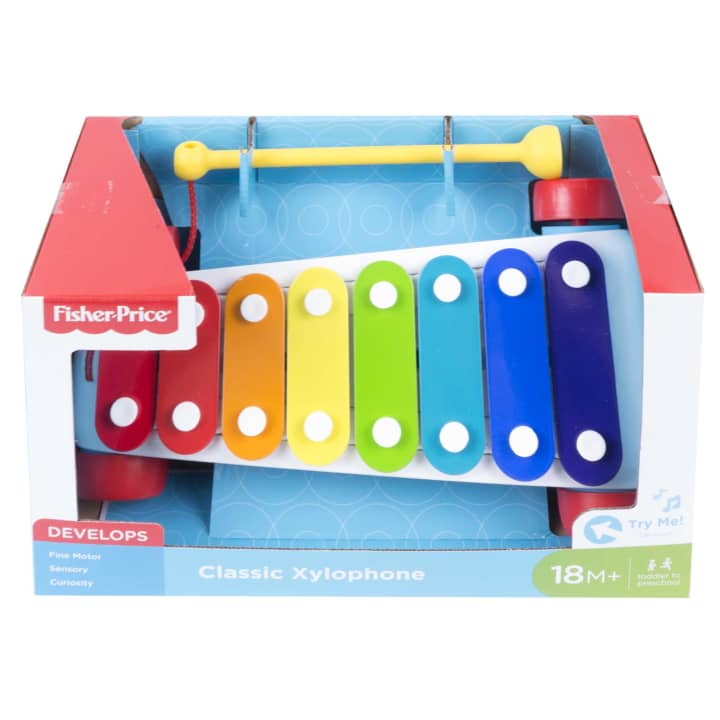 Fisher Price Classic Xylophone, Colorful Musical Pull Toy