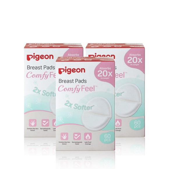 Pigeon Breast Pads Comfyfeel 60pcs