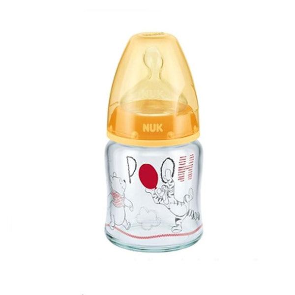 NUK Premium Choice Winnie The Pooh Glass Bottle