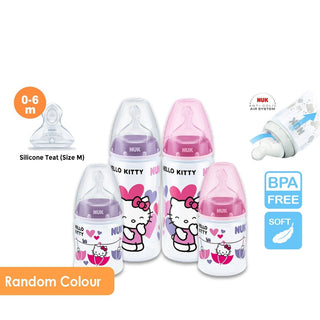 NUK Hello Kitty Limited Edition Premium Choice Bottles 0-6m Bundle with Cooler Bag (Promo)
