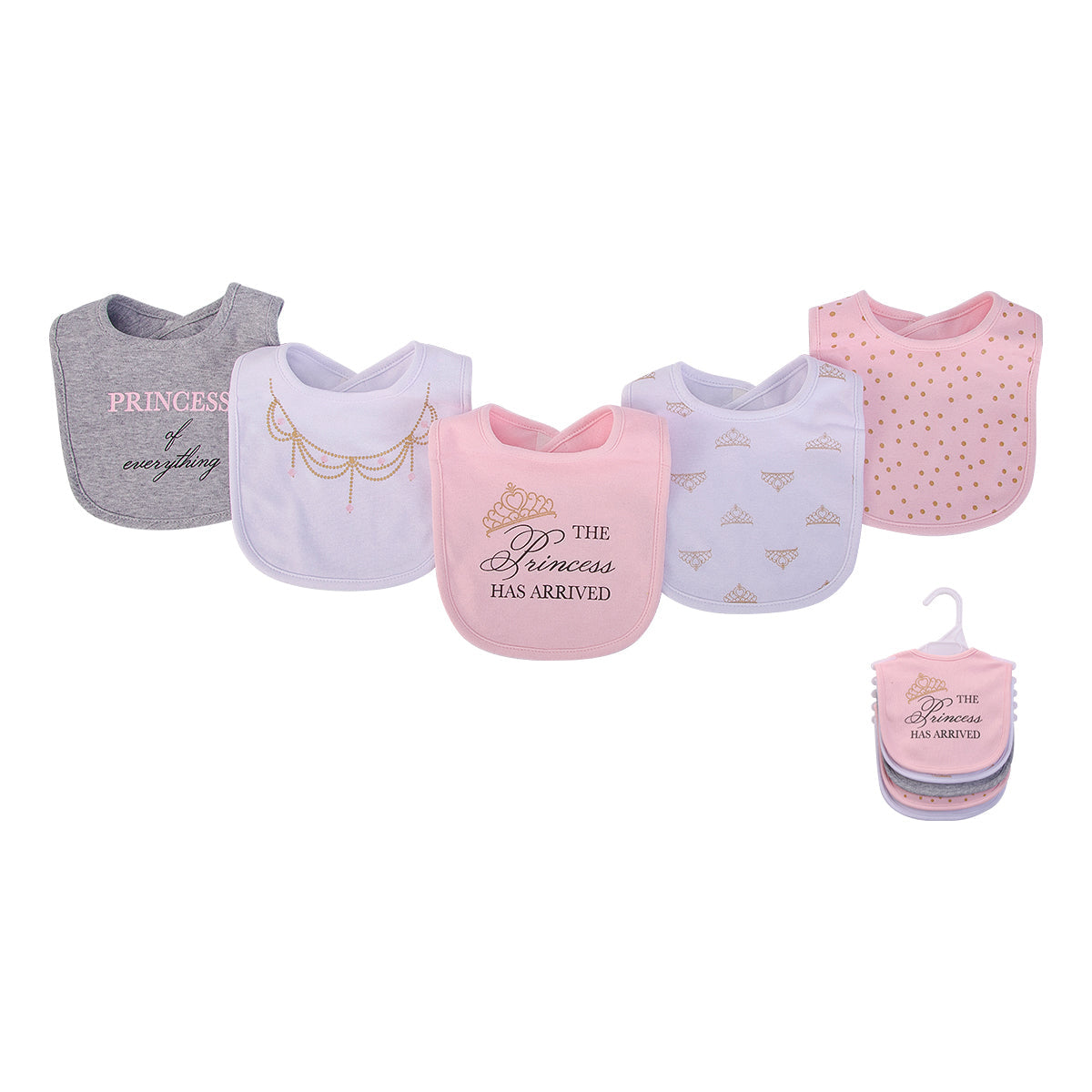 Hudson Baby 5pcs Interlock Bib