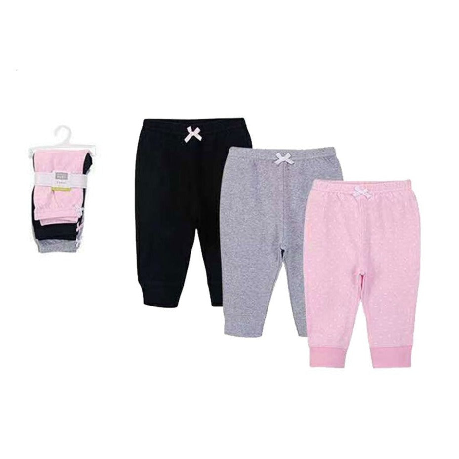 Hudson Baby 3pcs Baby Pant Set