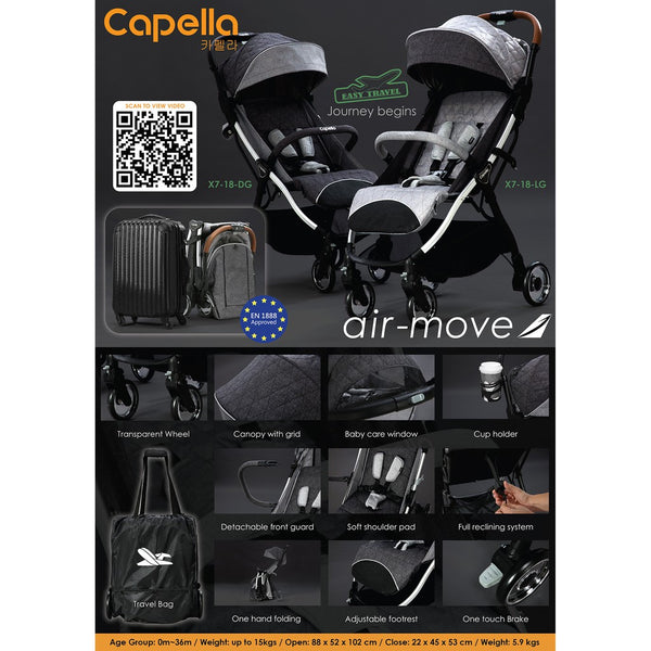 Capella Air Move Stroller