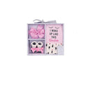 Hudson Baby 4pcs New Born Baby Clothing Gift Set (0-6 Months)-9