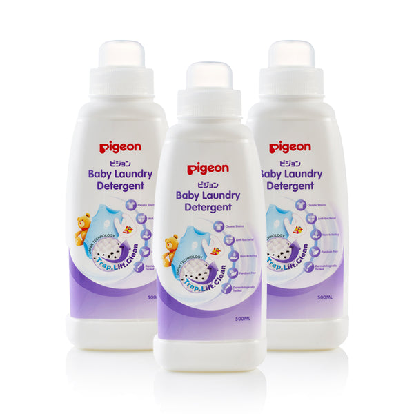 Pigeon Baby Eco-Friendly Laundry Detergent 500ml (2 Bottles / 3 Bottles)