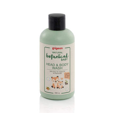 Pigeon Natural Botanical Skincare - Head & Body Wash 200ml