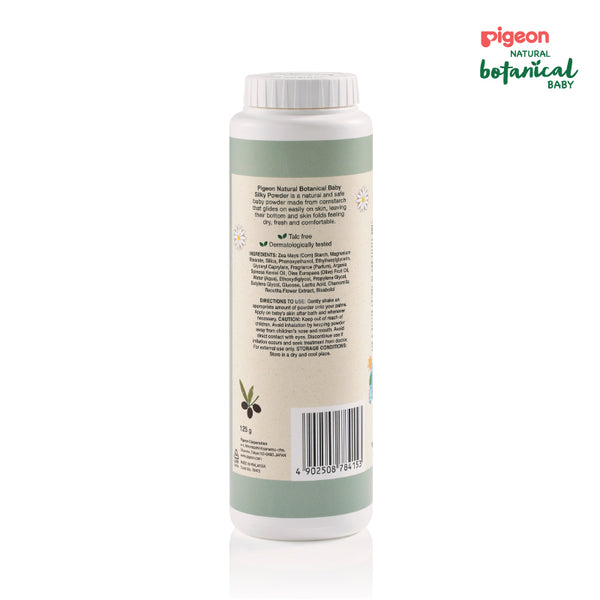 Pigeon Natural Botanical Baby Silky Powder 125g (Promo)