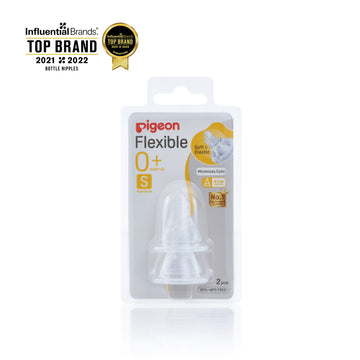 Pigeon Flexible Slim Neck Nipple (S / M / Y / L / LL) - 0