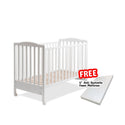 Italbaby Flash Baby Cot with Antidustmite Foam Mattress