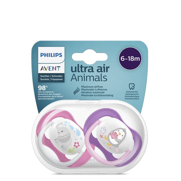 Philips Avent ultra air pacifier (6-18M) (Twin Pack)