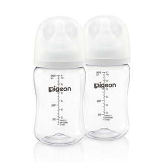 Buy logo-200ml-x2-0-m [NEW] Pigeon SofTouch™ T-Ester Nursing Bottle (Wide-Neck)(200ml/300ml)