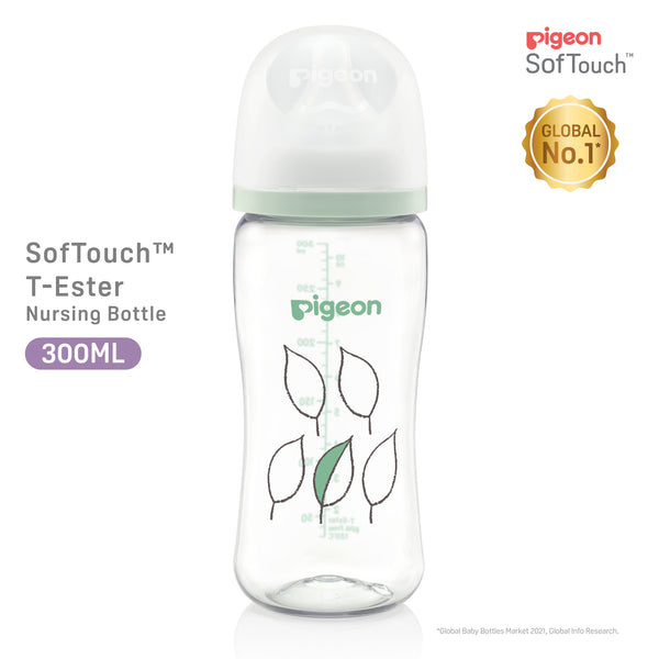 [NEW] Pigeon SofTouch™ T-Ester Nursing Bottle (Wide-Neck)(200ml/300ml)