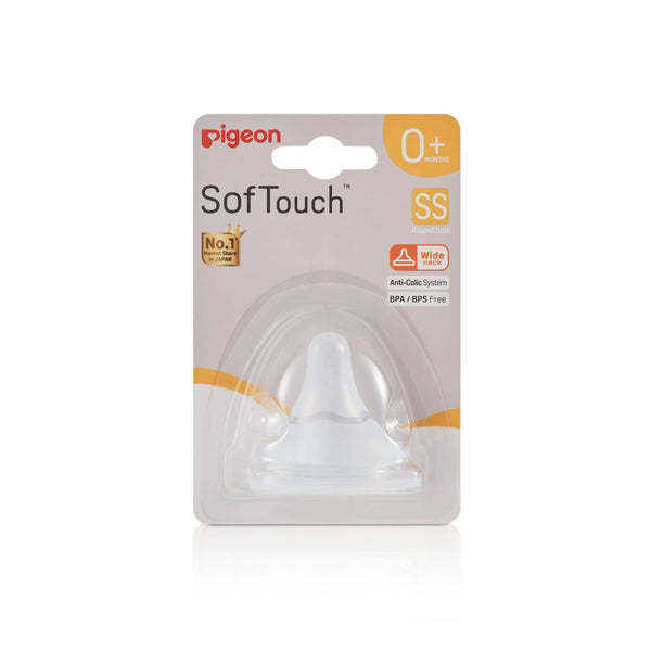 [NEW] Pigeon SofTouch™ Wide Neck Nipple