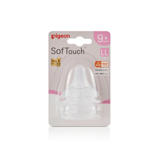 Buy ll-9-months [NEW] Pigeon SofTouch™ Wide Neck Nipple
