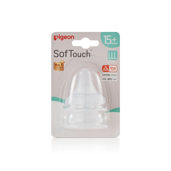[NEW] Pigeon SofTouch™ Wide Neck Nipple