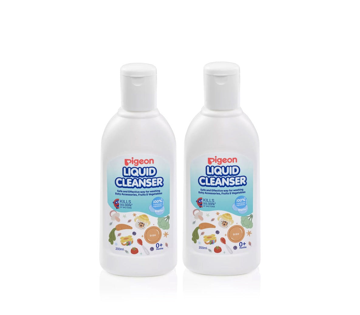 Pigeon Liquid Cleanser/ 100% Food Grade Bottle Liquid Cleanser Yuzu (200ml)