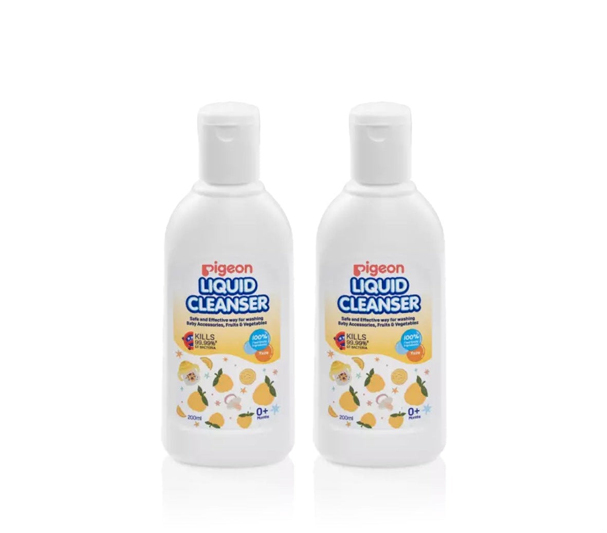 Pigeon Liquid Cleanser/ 100% Food Grade Bottle Liquid Cleanser Yuzu (200ml)