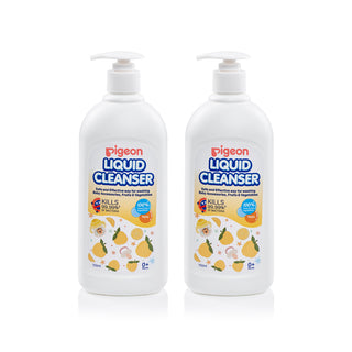 Buy 700ml-x-2-bottles Pigeon 100% Food Grade Bottle Liquid Cleanser Yuzu Collection