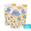 Pigeon 100% Food Grade Liquid Cleanser Yuzu Refill 650ml (2/3/6/12 Packs)(Promo)