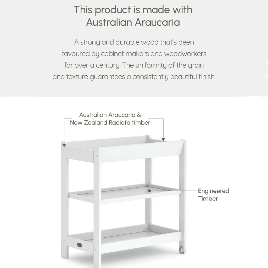 (Pre-order) Australia Boori Solid Wood 3 Tier Baby Changing Station - ETA End Oct