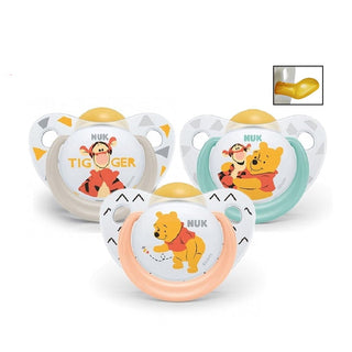 NUK Disney Winnie the Pooh 2pcs Latex Soother