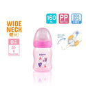 Pigeon Softouch Peristaltic Plus Clear PP Bottle (160ml/240ml)