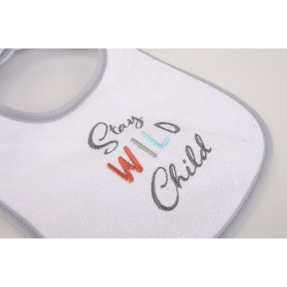 Luvable Friends 3PC Emb Bib with Polyfill