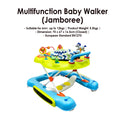 Lucky Baby Jamboree 5 in 1 Multifunction Baby Walker/Pusher/Rocker/Foot Board/Activity Centre