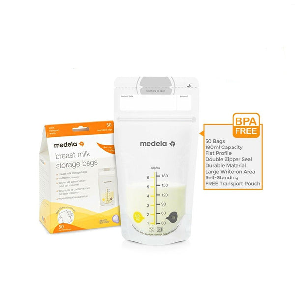 Medela Breast Milk Storage Bags 180ml (Promo)