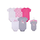 Hudson Baby 5pcs Bodysuit Set-1