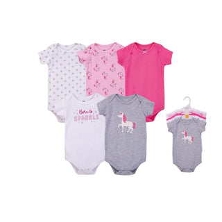 Hudson Baby 5pcs Bodysuit Set