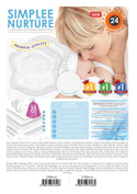 Lucky Baby Simplee Nurture™ Contoured Disposable Breast Pads 100pcs/Box x2(Total 200pcs)(Promo)