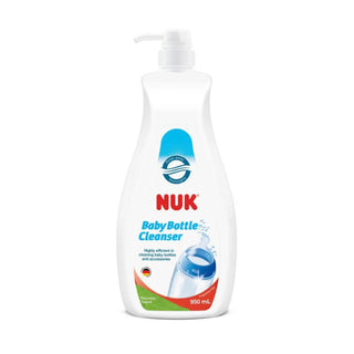 NUK 950ml Bottle Cleanser + Bottle Tong + Deluxe Teat Brushes (Random Colour) Bundle (Promo)