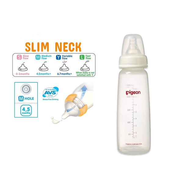 Pigeon Slim-Neck Nursing Bottle PP 240ml