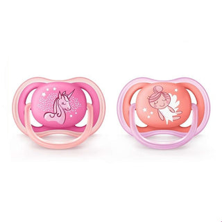 Buy pink Philips Avent Ultra Air Pacifier 6-18m - 2pcs