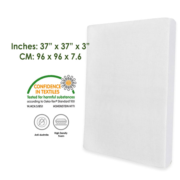 Babydreams Baby Mattress High Density/Anti-Dust Mite/Anti-Bacterial Foam Mattress (Playpen, Baby Cot )