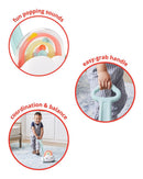 Skip Hop Silver Lining Cloud Rainbow Push Toy-4